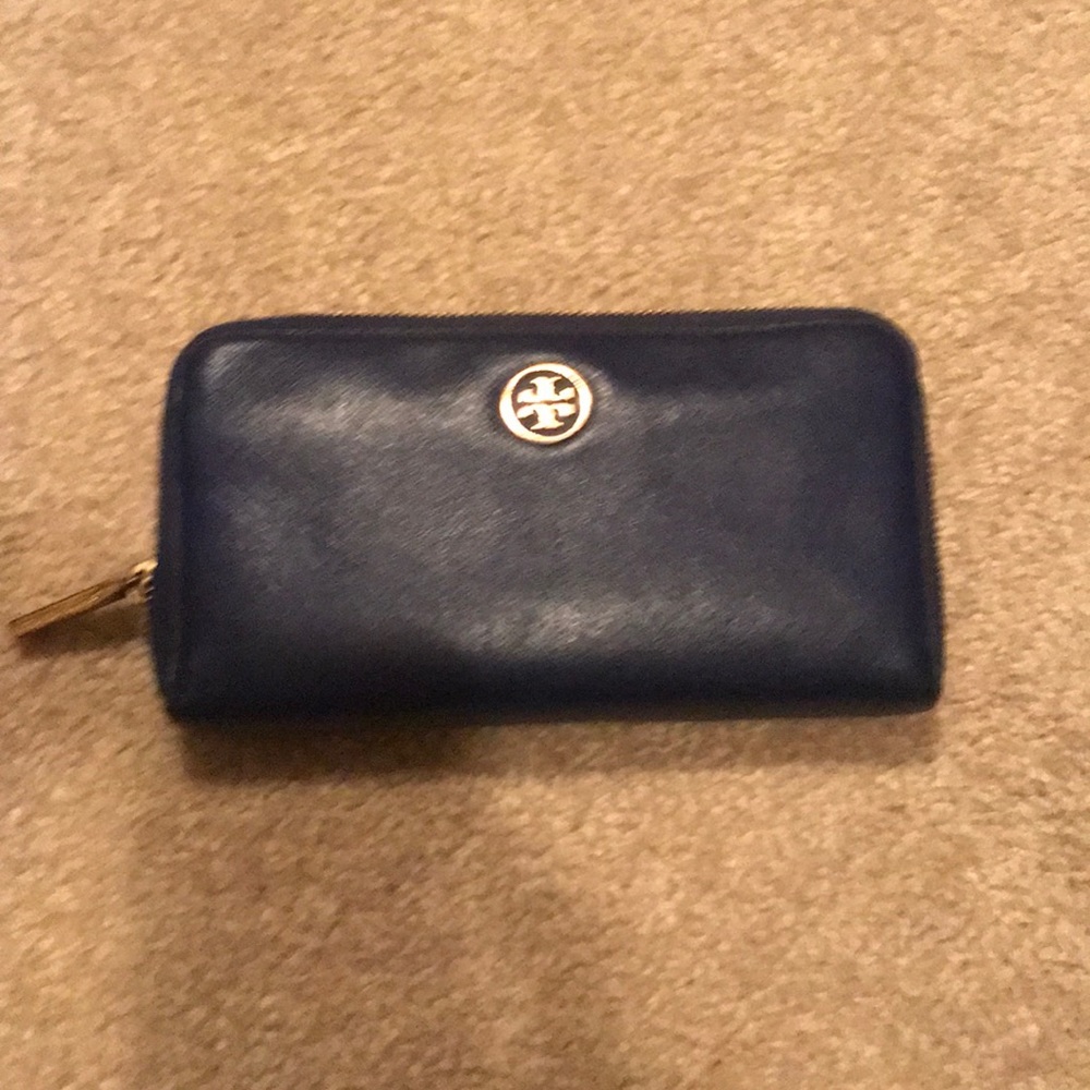 Blue Tory Burch Wallet